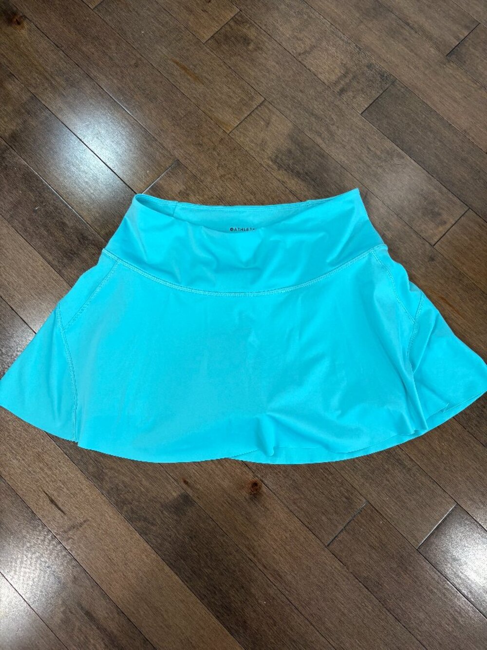 Athleta Ace Tennis Skort 13/5”, Aqua Blue, Size M